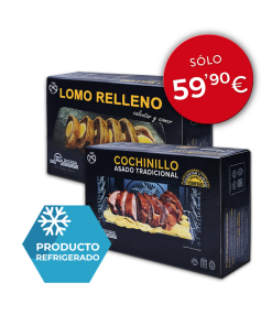 Pack Cochinillo + Lomo Relleno