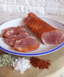 Alternative view of Solomillo de cerdo duroc adobado